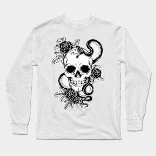 Skull of Snakes Long Sleeve T-Shirt